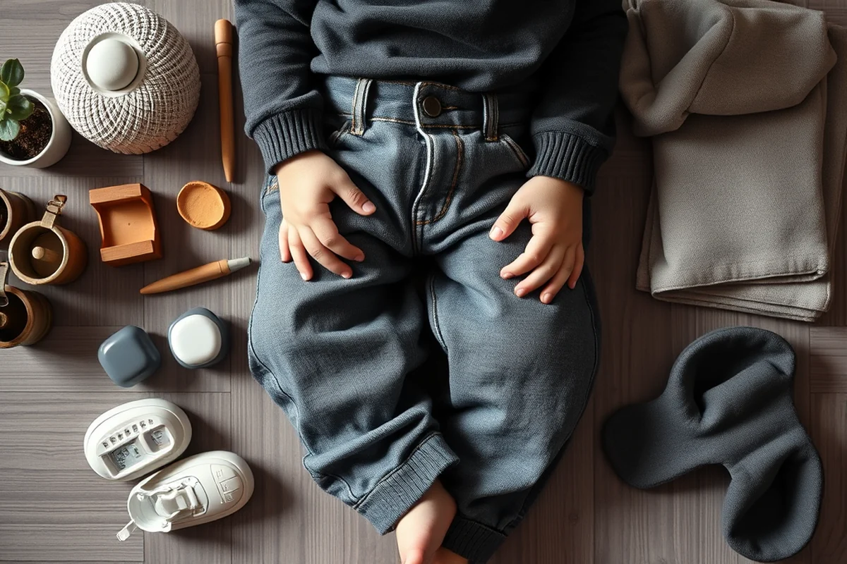 toddler in baggy jeans — Toddler In Baggy Jeans (the finished result)